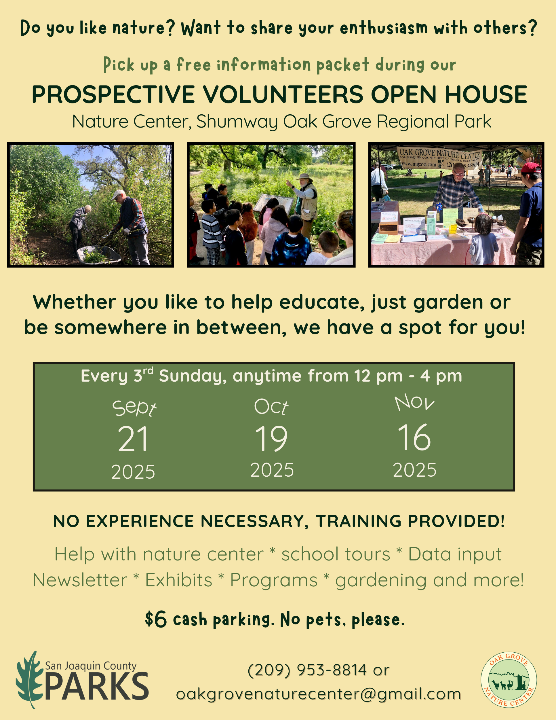 fall open house